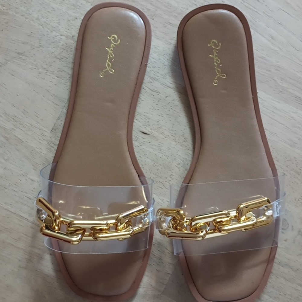 Qupid sandles new without tags size 7.5